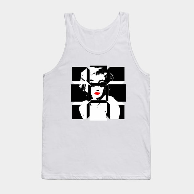 Marilyn Blox #1 Tank Top by SiSuSiSu